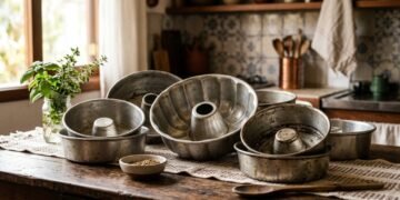 O que fazer com formas de bolo antigas? A resposta está conquistando quem ama decoração