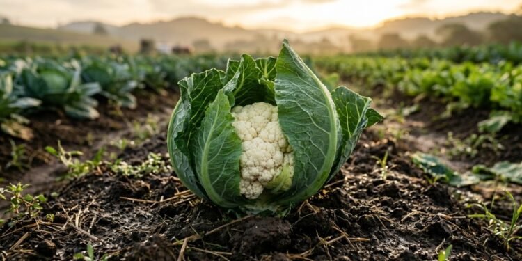 O motivo surpreendente pelo qual a couve-flor é branca e não fica verde como outros vegetais