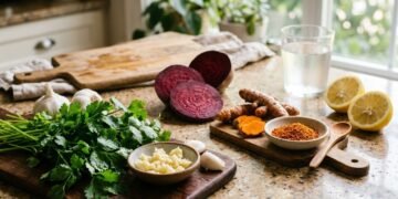 Alimentos que nutrem o fígado e os rins, ajudam a limpar o organismo e protegem contra doenças