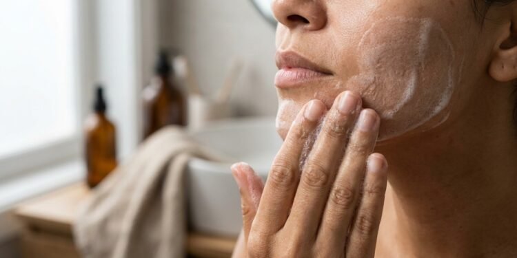 O que acontece com sua pele quando você para de usar sabonete facial