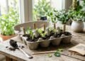 O material que você joga fora e que pode melhorar a germinação das plantas no seu jardim