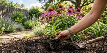 Como plantar equinácea roxa no jardim e garantir uma floração deslumbrante