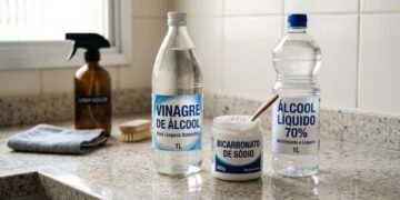 Os 3 ingredientes que substituem quase todos os produtos de limpeza da sua casa e custam R$ 15 por mês