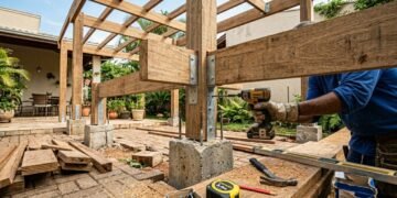 Quanto custa fazer um pergolado e quais materiais saem mais em conta