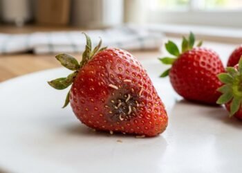 Como guardar morangos e evitar vermes e perca de sabor