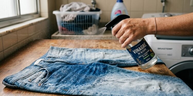 O truque com vinagre que ajuda o jeans a manter a cor e parecer novo por muito mais tempo