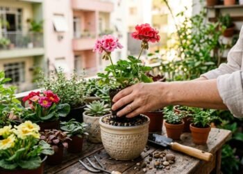As opções mais coloridas para um jardim pequeno e iluminado