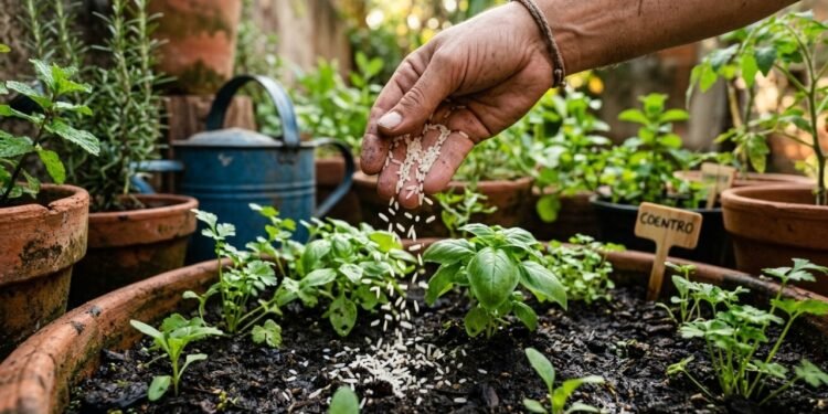 O método natural com arroz que está salvando hortas e jardins das formigas invasoras