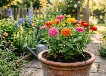 Plantas que nunca devem ser cultivadas perto de zínias no jardim