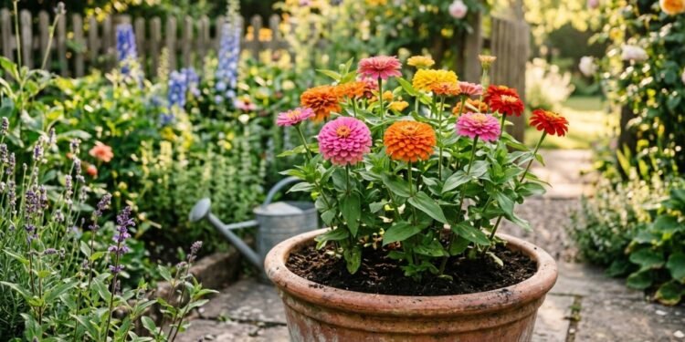 Plantas que nunca devem ser cultivadas perto de zínias no jardim