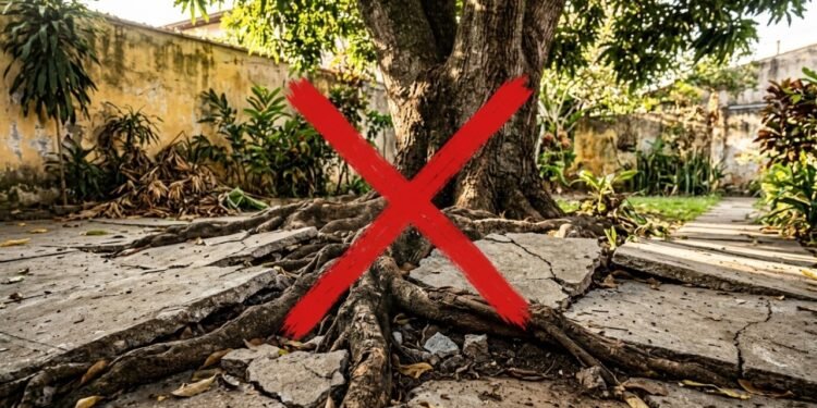 A árvore que vai transformar a sua fachada de casa sem destruir sua calçada