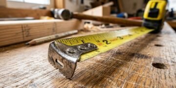 O que significa os dentes na ponta da fita métrica e para que eles servem