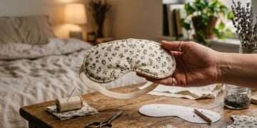 Como fazer uma máscara de dormir e aproveitar um sono profundo