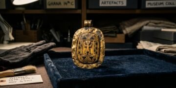 Essa era a rara e luxuosa joia de ouro e marfim com a qual os nobres medievais ostentavam seu status
