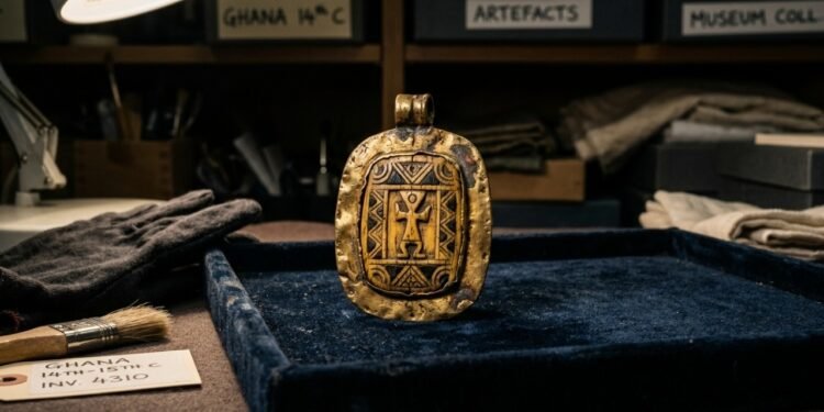 Essa era a rara e luxuosa joia de ouro e marfim com a qual os nobres medievais ostentavam seu status