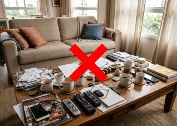 5 erros de organização que fazem sua casa parecer mais bagunçada