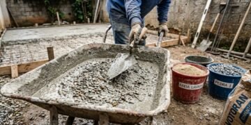 A proporção certa do concreto que salva sua casa de rachaduras