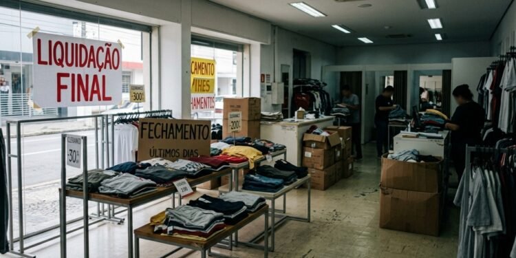 Mais de 30 lojas de roupa fechadas após 60 anos de operações