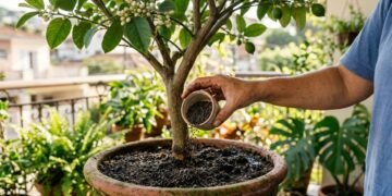 Só um copo disso e seu limoeiro vai explodir de flores