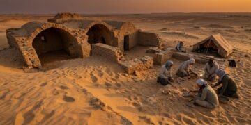 Mosteiro de 1.500 anos emerge das areias do Egito e revela a vida dos primeiros cristãos