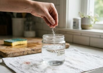 Como usar água oxigenada com sal para resolver problemas domésticos cotidianos