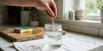 Como usar água oxigenada com sal para resolver problemas domésticos cotidianos