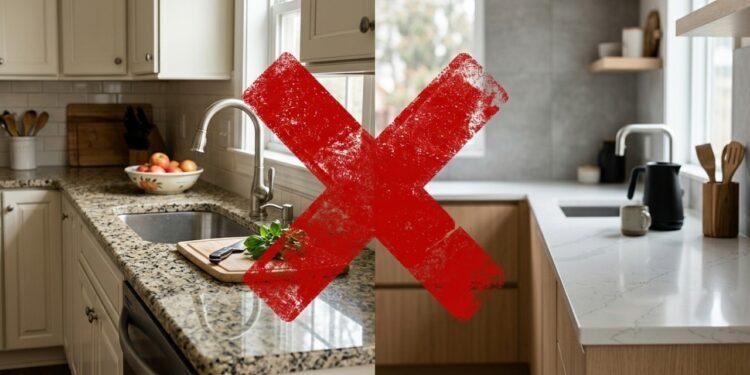 Nem granito nem quartzo: a alternativa ecológica que está conquistando quem busca uma cozinha moderna e sustentável