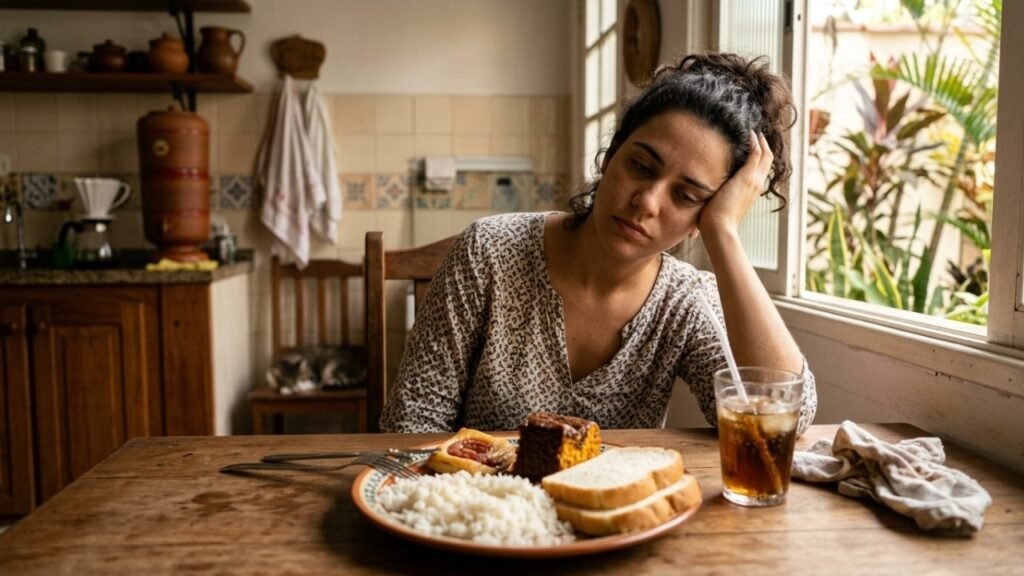 Você dorme bem e continua cansado? Alguns alimentos comuns no prato dos brasileiros podem estar roubando sua energia