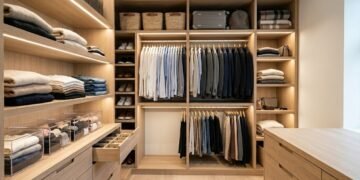 Como planejar um closet funcional em espaços de até 4 m² sem perder espaço no quarto