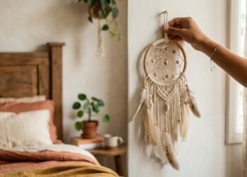 Fora ou dentro? Qual o lugar correto para colocar o filtro de sonho em casa