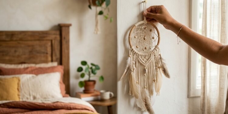 Fora ou dentro? Qual o lugar correto para colocar o filtro de sonho em casa