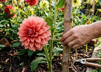 Jardineiros experientes estão usando este método para aumentar as flores das dálias