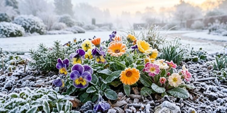 Quais são as 3 flores que sobrevivem ao inverno e mantêm seu jardim colorido