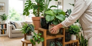 Como fazer o posicionamento de plantas em camadas para transformar a decoração da sua sala