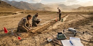 Arqueólogos descobrem um mapa tecnológico a 1.000 quilômetros de profundidade