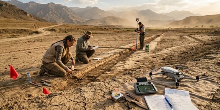 Arqueólogos descobrem um mapa tecnológico a 1.000 quilômetros de profundidade