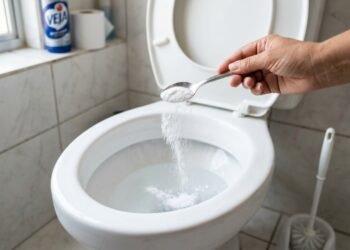 Misturar bicarbonato de sódio e vinagre de maçã no vaso sanitário: para que serve e por que é recomendado