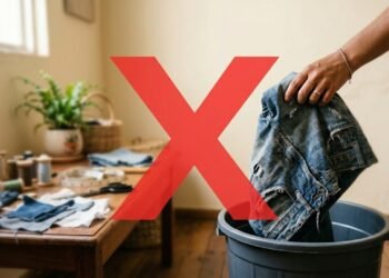Você vai pensar duas vezes antes de descartar um jeans velho depois de ver esta ideia