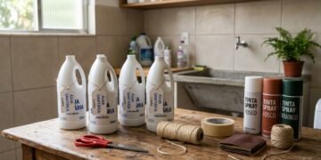 Se você tem frascos de água sanitária vazios veja as 3 ideias para reutilizá-los
