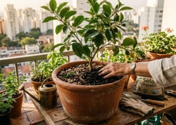 Seu apartamento pode virar um pomar com essas árvores fáceis de plantar em recipientes