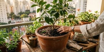 Seu apartamento pode virar um pomar com essas árvores fáceis de plantar em recipientes