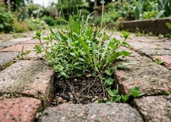 A receita caseira para acabar com as ervas daninhas na calçada