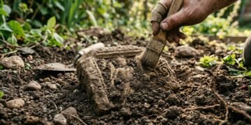 “Ele Só Estava Brincando no Jardim… e Acabou Desenterrando um Segredo Romano de 1.700 Anos que Está Deixando os Arqueólogos Sem Resposta”