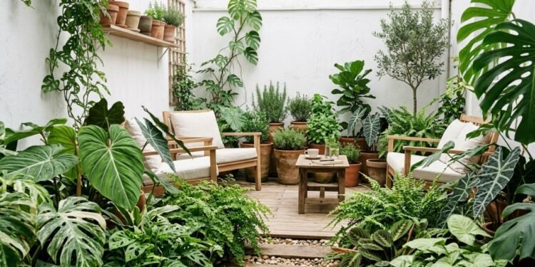 A tendência que muda completamente o conceito de paisagismo com contrastes marcantes