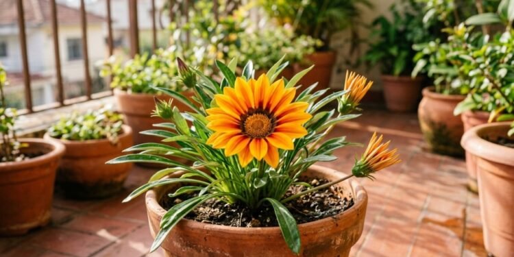 A flor africana que aguenta sol e vento e ainda ilumina sua varanda