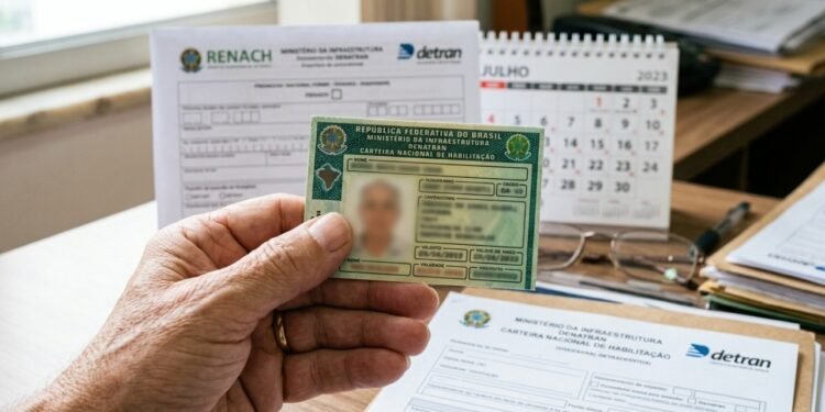 Renovação da CNH para motoristas acima de 65 anos exige exame obrigatório e regra pega muitos de surpresa