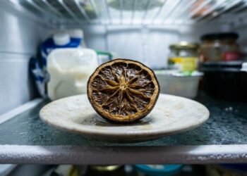Como armazenar fatias de limão na geladeira para evitar que sequem ou escureçam