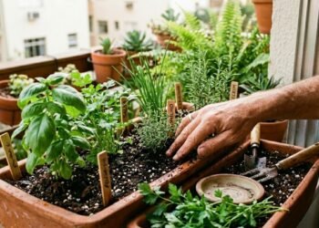 As plantas que crescem bem juntas e garantem temperos frescos o ano todo