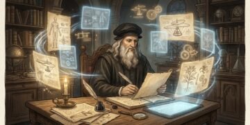 Leonardo da Vinci Sem Censura: O Arquivo Secreto Que Ficou Trancado por 400 Anos (e Que Você Finalmente Pode Abrir Hoje)