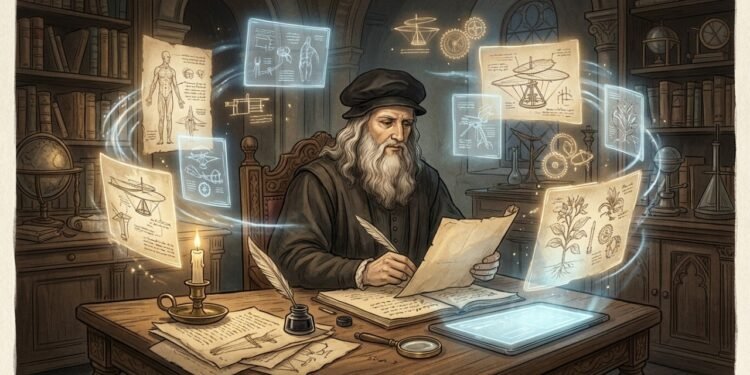 Leonardo da Vinci Sem Censura: O Arquivo Secreto Que Ficou Trancado por 400 Anos (e Que Você Finalmente Pode Abrir Hoje)